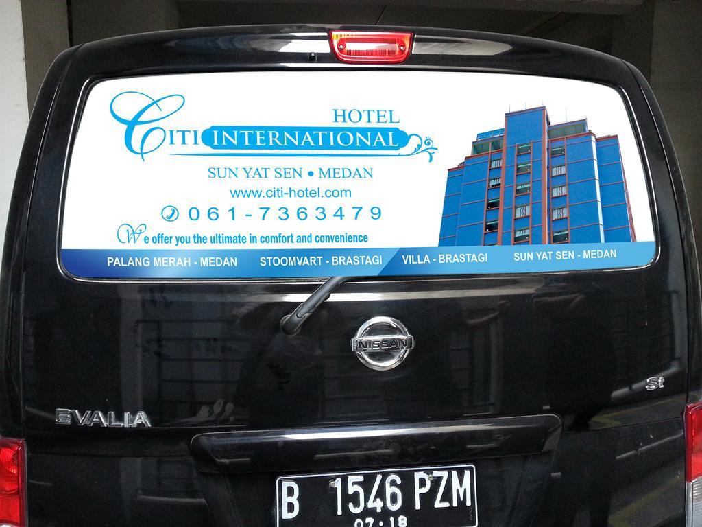Hotel Citi International Palang Merah Medan Luaran gambar